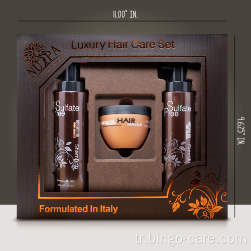 Argan Yağlı Şampuan Saç Kremi Hediye Setleri